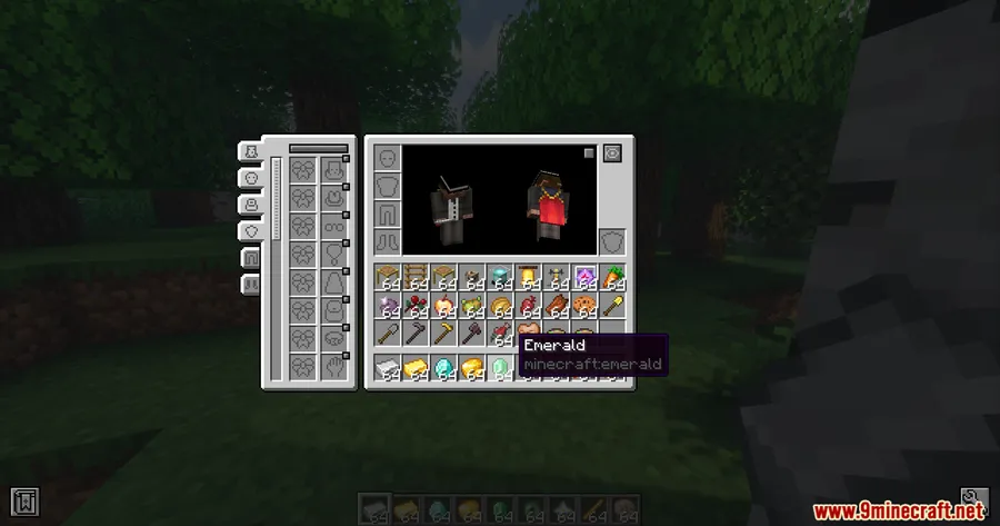 MouseTweaks X Accessories Fix Mod screenshot 6 showing mod in action