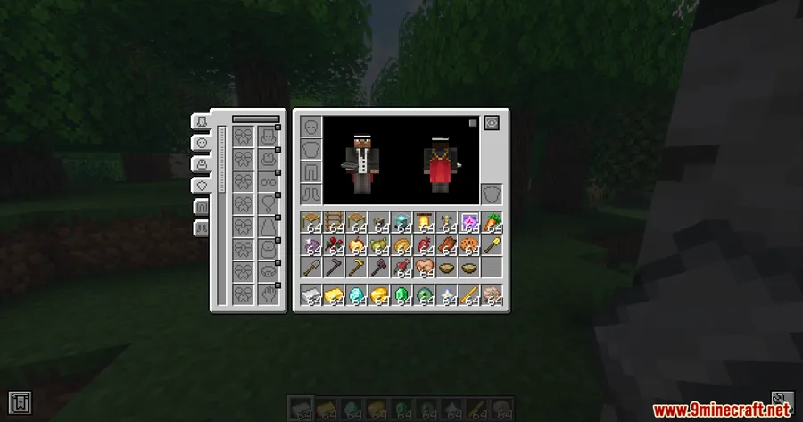 MouseTweaks X Accessories Fix Mod screenshot 7 showing mod in action