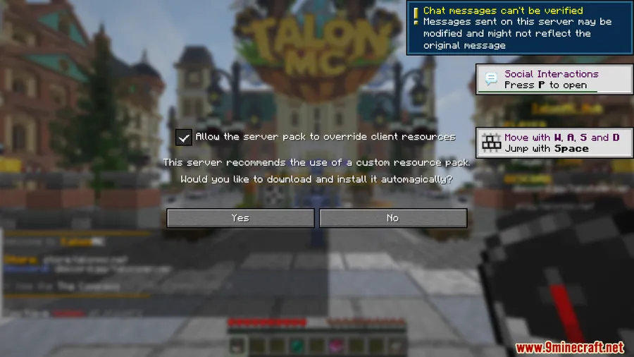 My Resource Pack My Choice Mod screenshot 2 showing mod in action