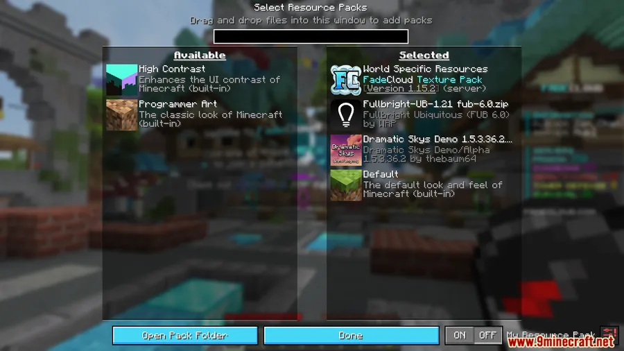 My Resource Pack My Choice Mod screenshot 12 showing mod in action