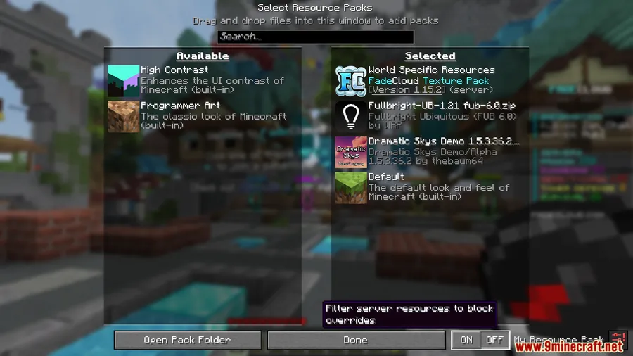 My Resource Pack My Choice Mod screenshot 13 showing mod in action