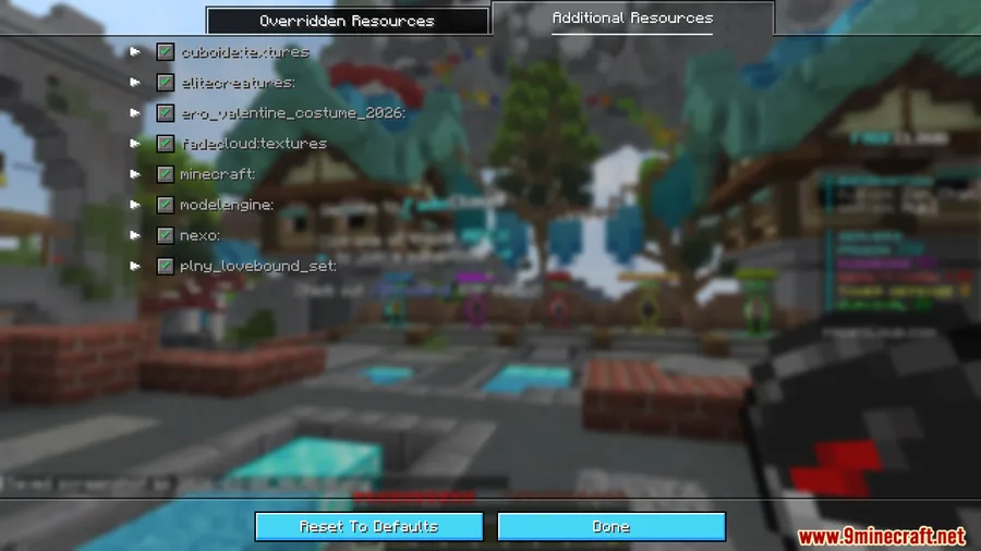 My Resource Pack My Choice Mod screenshot 15 showing mod in action