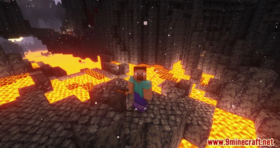 Nether Depths Upgrade Mod screenshot 4 showing mod in action