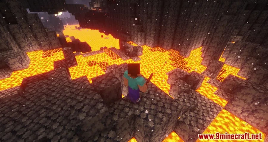 Nether Depths Upgrade Mod screenshot 5 showing mod in action