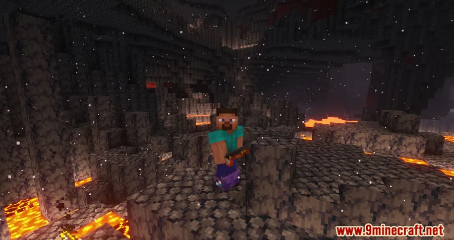 Nether Depths Upgrade Mod screenshot 6 showing mod in action