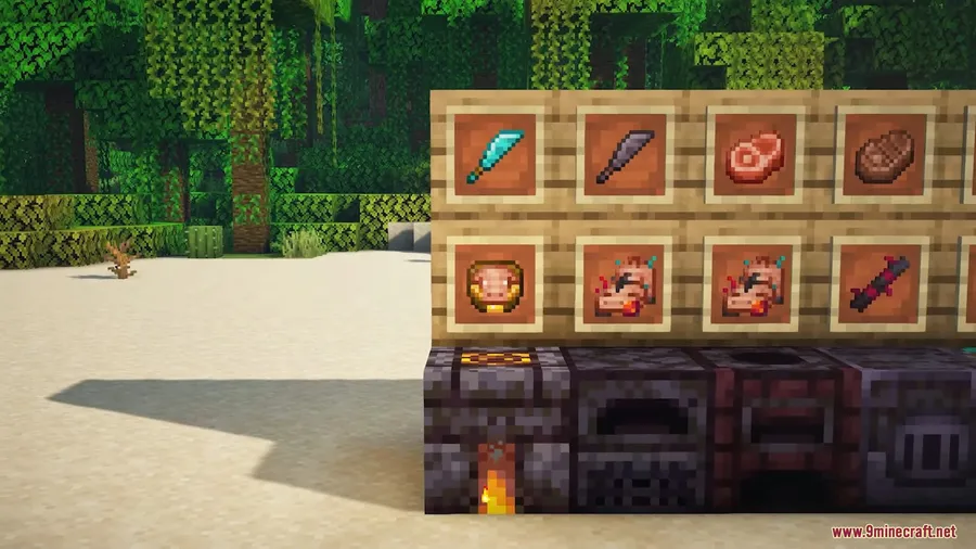 Nether's Delight Refabricated Mod screenshot 3 showing mod in action