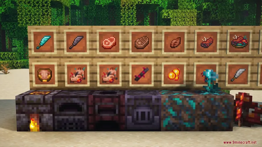 Nether's Delight Refabricated Mod screenshot 4 showing mod in action