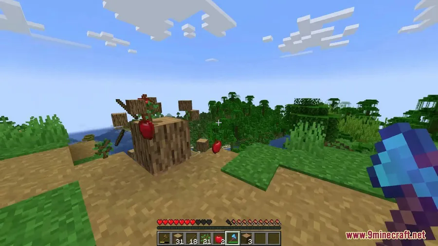 Panda's Falling Tree's Mod screenshot 9 showing mod in action