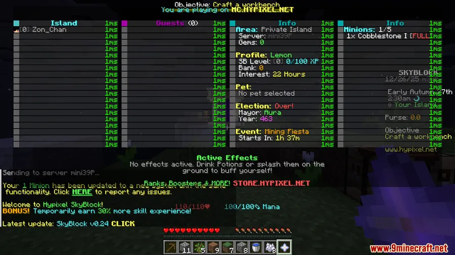 Ping View Mod screenshot 4 showing mod in action