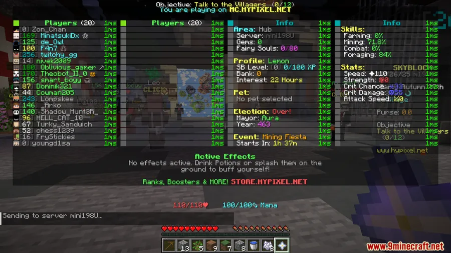 Ping View Mod screenshot 5 showing mod in action