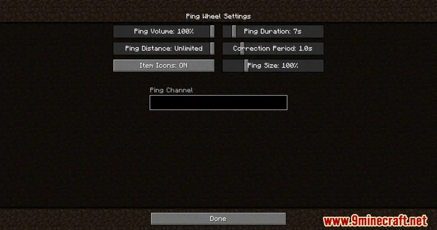 Ping Wheel Mod screenshot 6