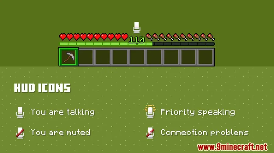 Plasmo Voice Mod screenshot 1 showing mod in action