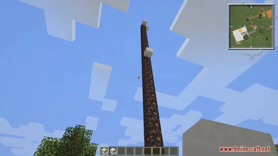 Quartz Elevator Mod screenshot 1 showing mod in action