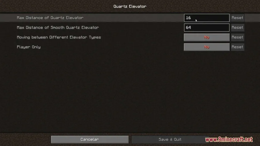Quartz Elevator Mod screenshot 4 showing mod in action