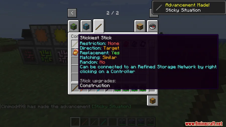 Refined Construction Sticks Mod screenshot 7