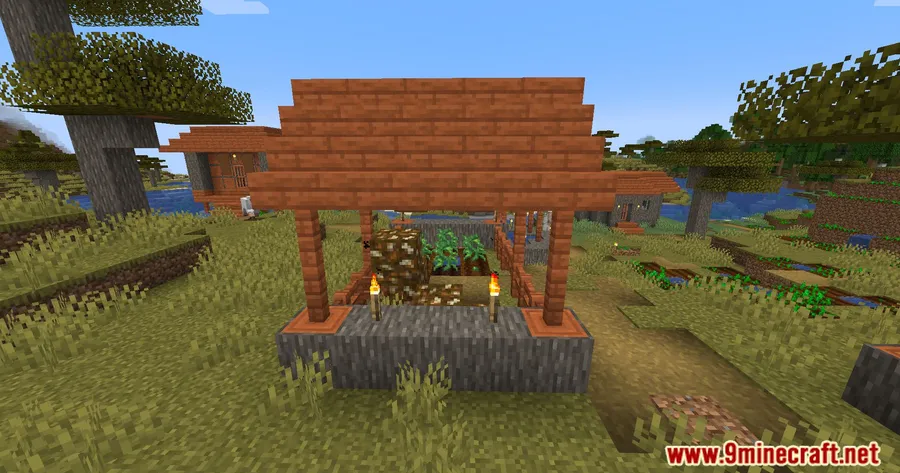 Repurposed Structures Farmer's Delight Compat Mod screenshot 5 showing mod in action