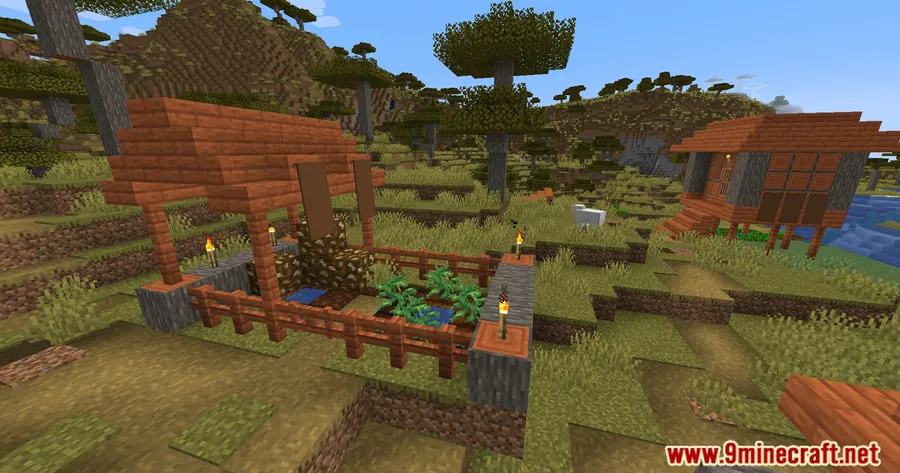 Repurposed Structures Farmer's Delight Compat Mod screenshot 6 showing mod in action