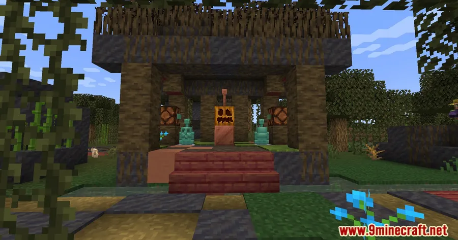 Repurposed Structures Friends And Foes Compat Mod screenshot 3 showing mod in action