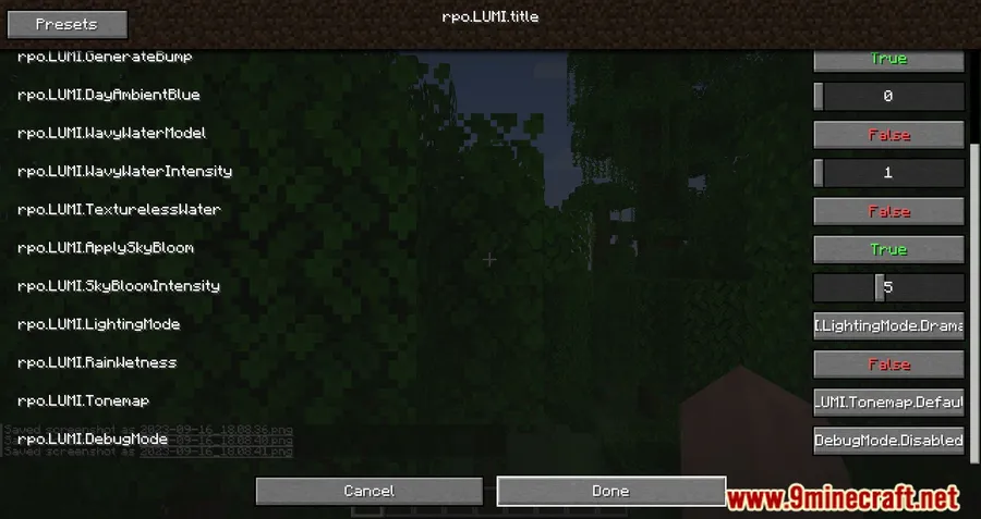 Respackopts Mod screenshot 5