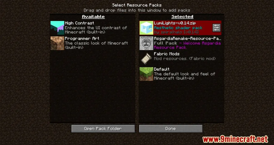 Respackopts Mod screenshot 6