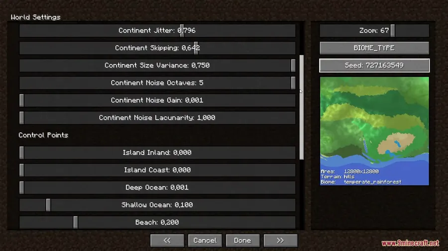 Reterraforged Mod screenshot 1