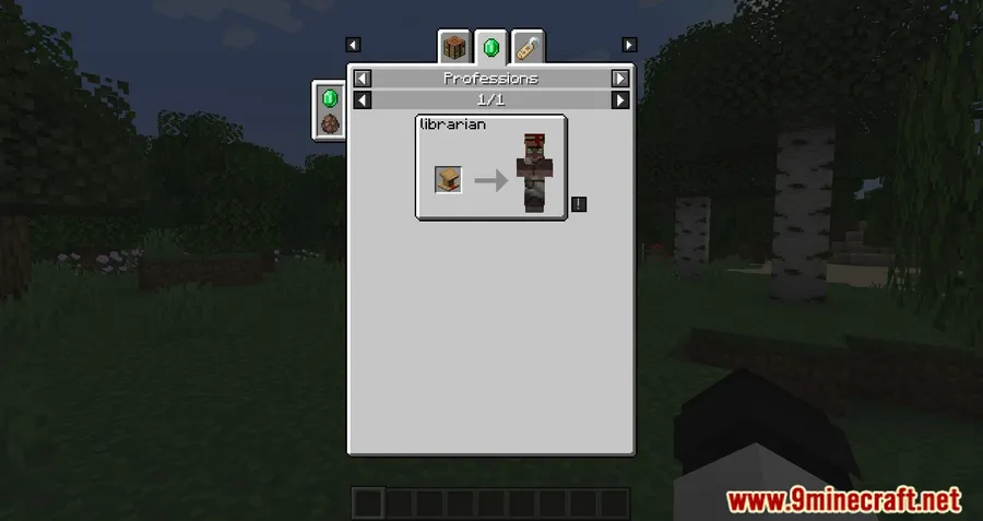 Roughly Enough Professions Mod screenshot 1