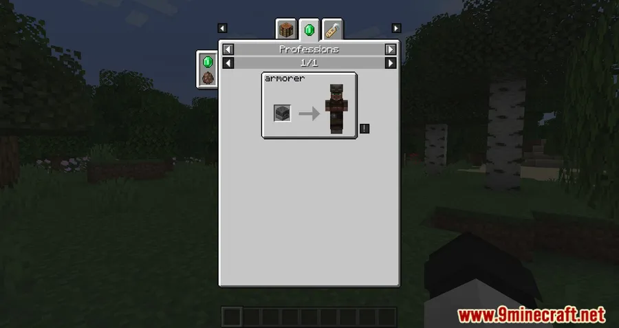 Roughly Enough Professions Mod screenshot 3