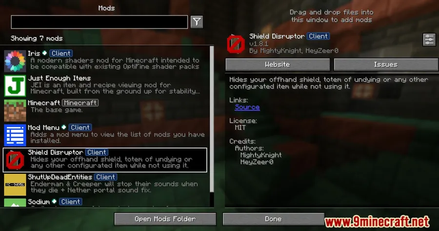 Shield Disruptor Mod screenshot 1