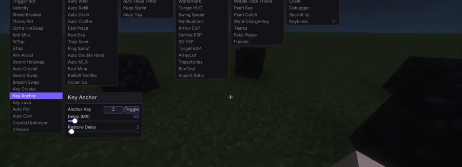 Silk Client Mod screenshot 5 showing mod in action
