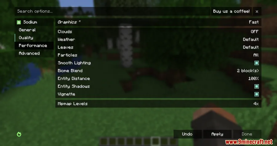 Sodium Options Mod Compat Mod screenshot 4