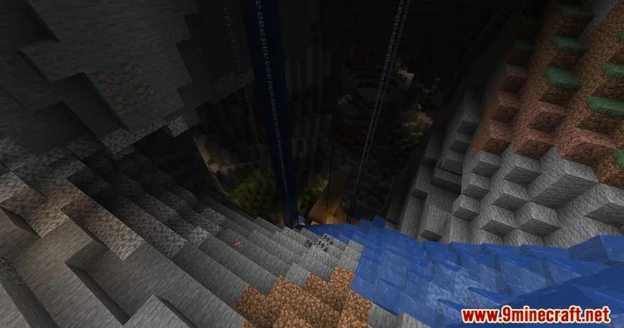 Stony Cliffs Are Cool Mod screenshot 9 showing mod in action