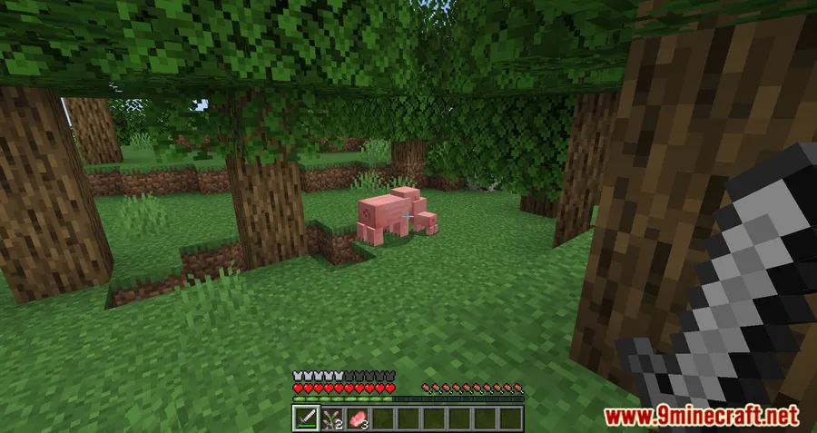 SwingThrough Mod screenshot 4