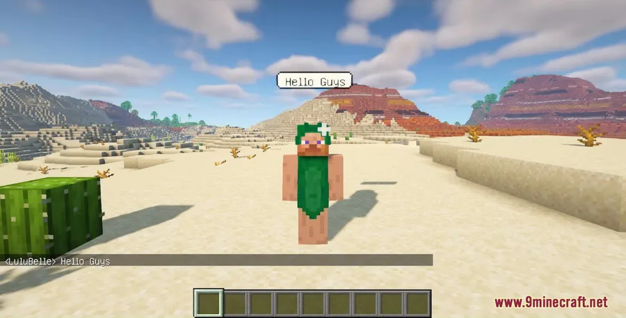 TalkBubbles Mod screenshot 1 showing mod in action