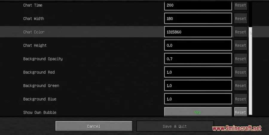 TalkBubbles Mod screenshot 2 showing mod in action
