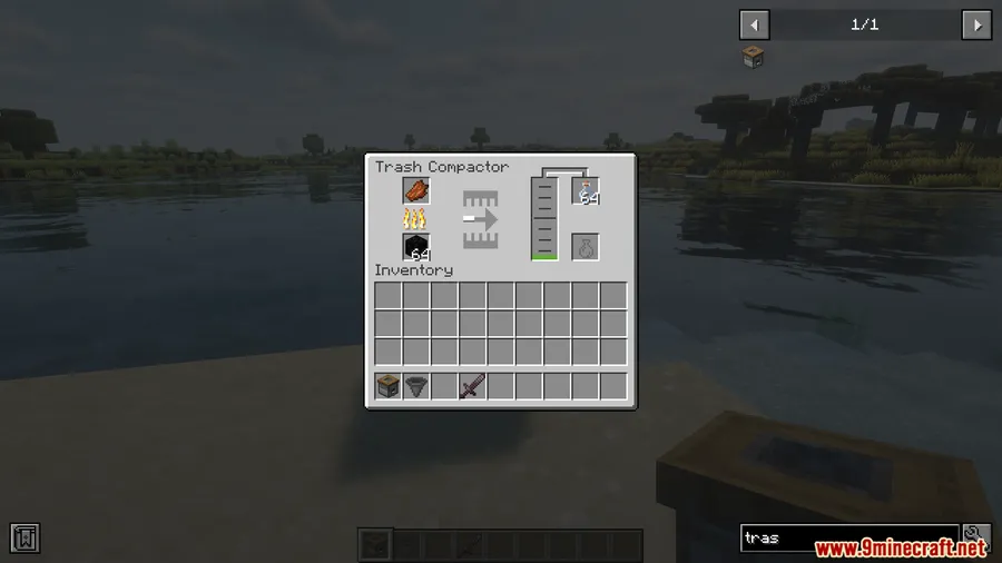 Trash Compactor Mod screenshot 7 showing mod in action