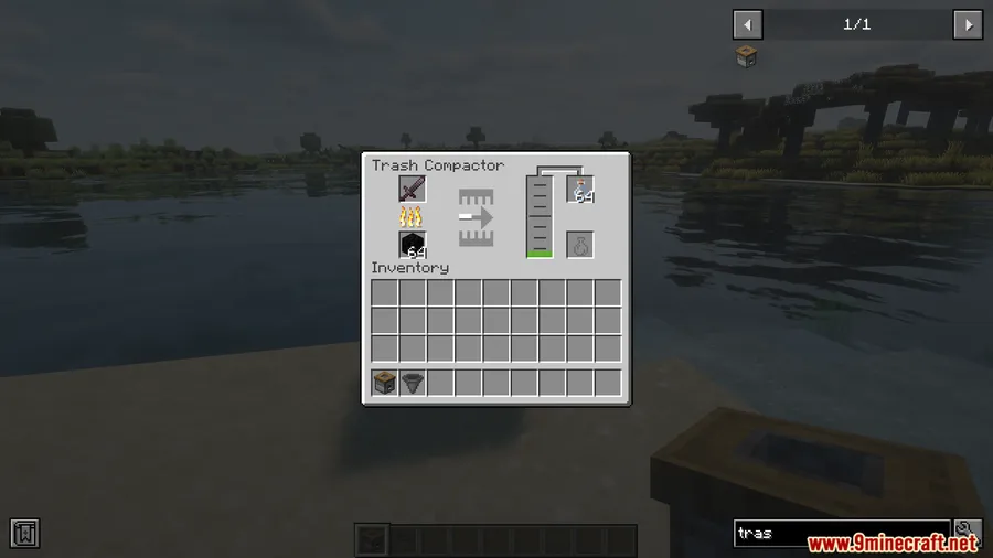 Trash Compactor Mod screenshot 8 showing mod in action