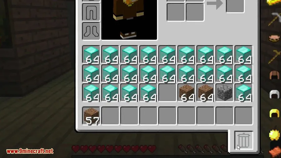 TrashSlot Mod screenshot 1 showing mod in action