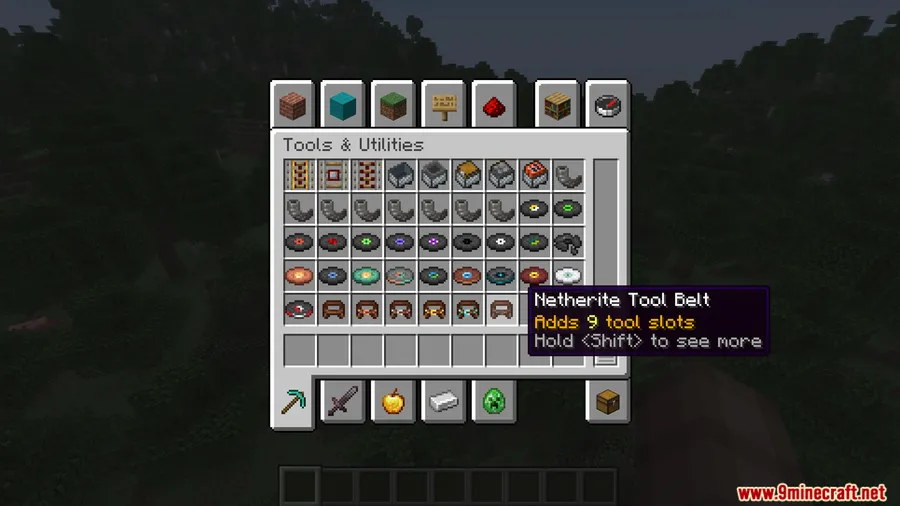 Traveler Tool Belt Mod screenshot 2