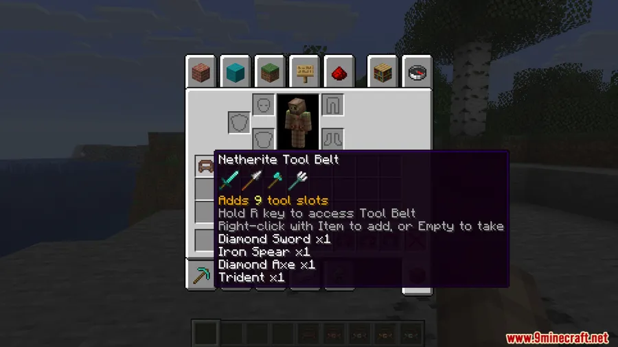 Traveler Tool Belt Mod screenshot 5