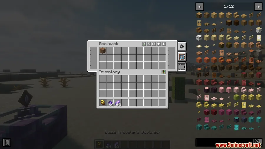 Travelers Backpack Transmog Compat Mod screenshot 5