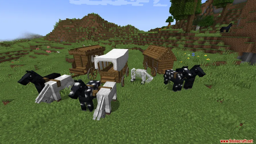 Trotting Wagons Mod screenshot 3