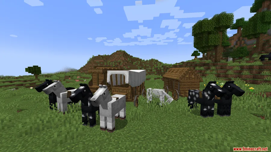 Trotting Wagons Mod screenshot 4