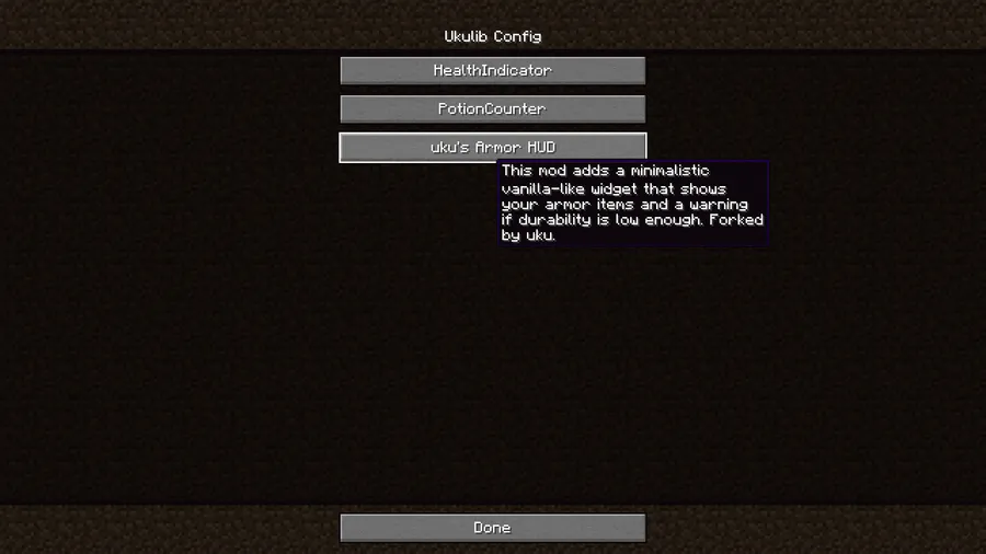 Uku's Armor HUD Mod screenshot 4