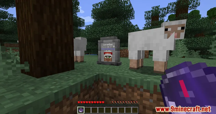 Universal Graves Mod screenshot 3 showing mod in action