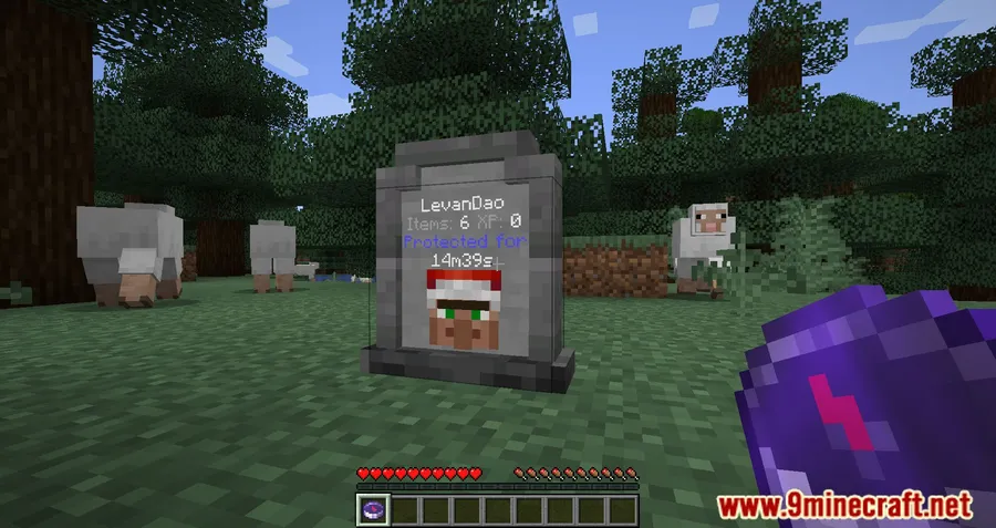 Universal Graves Mod screenshot 4 showing mod in action