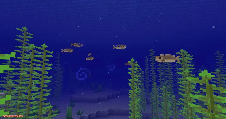 Upgrade Aquatic mod for minecraft 05