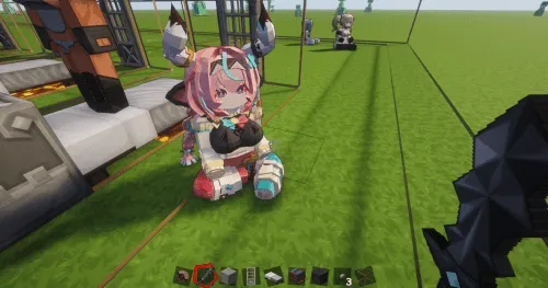 2B Model – Custom Girl for PleasureCraft Mod screenshot 4 showing mod in action