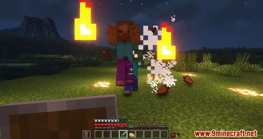 Warrior Rage Mod screenshot 5 showing mod in action