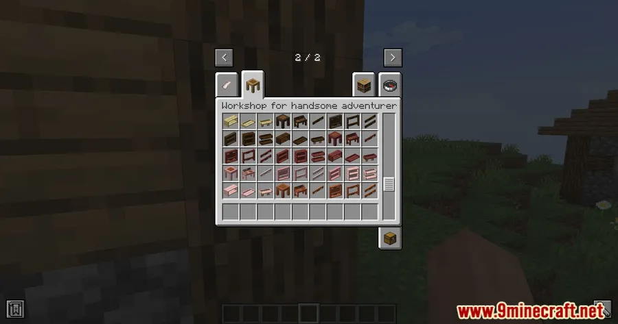 Workshop For Handsome Adventurer Mod screenshot 3 showing mod in action