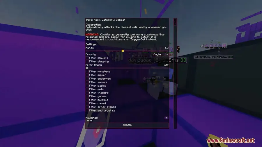 Wurst Client Mod screenshot 10